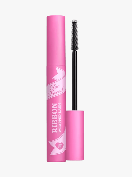 Too Faced Ribbon Lash in branded component on a light gray background